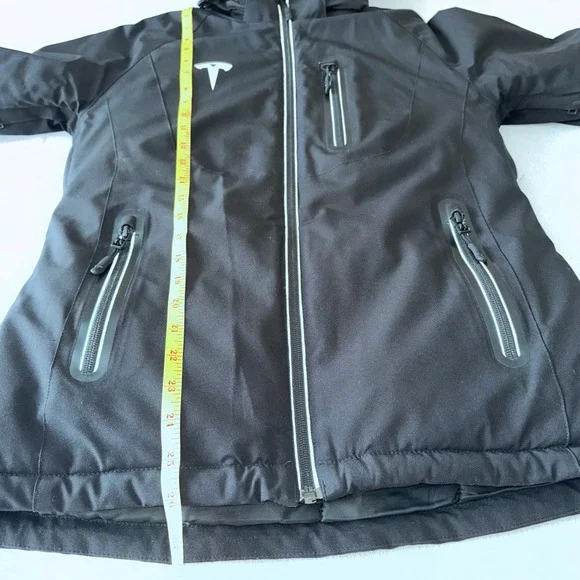 Tesla Women's Performance Jacket‎ Size M Insulated Removable Hood Reflective - Picture 6 of 10